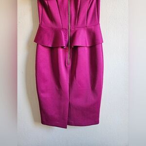 TED BAKER DEEP PINK DRESS SIZE 0